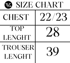 Drop Shoulder Side Printed Fleece Top & Printed Fleece Trouser