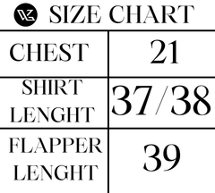 Front & Back Printed Shirt & Printed Flapper – 2 Piece Co-Ord Set