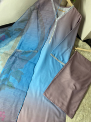 3-piece Digital Printed Suit