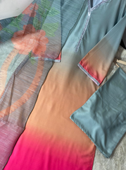 3-piece Digital Printed Suit