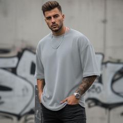 Simple Drop Shoulder Sweatshirt