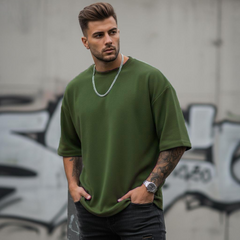 Simple Drop Shoulder Sweatshirt