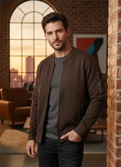 Sleeve Zip Style Jacket