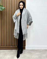 Women fleece shawls ready to wear