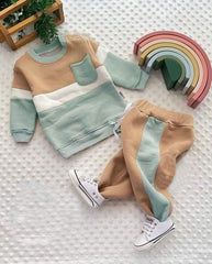 Tiger printed track suit kids