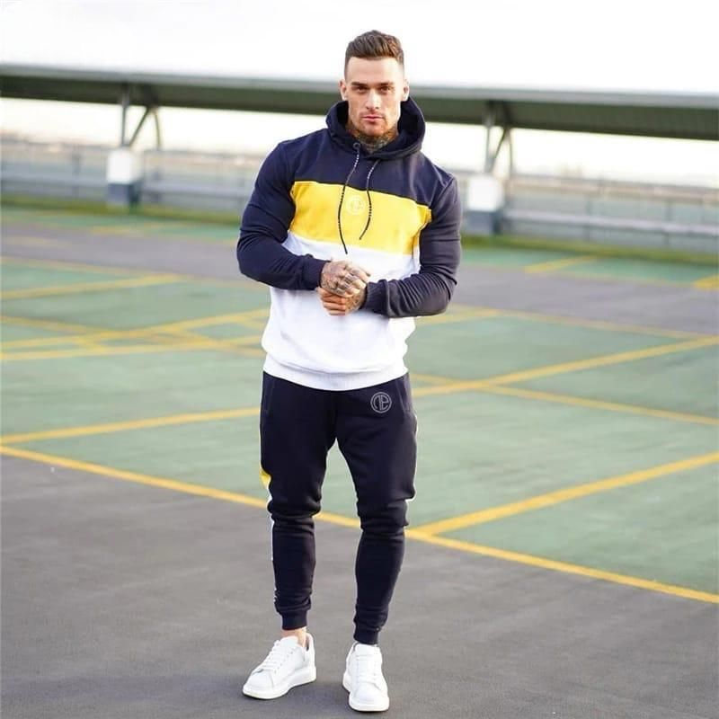 Contrast Panel Tracksuit