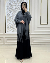 Women fleece shawls ready to wear